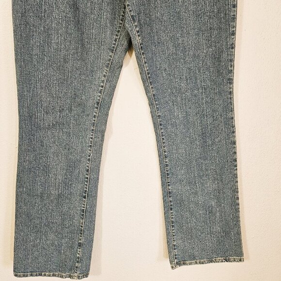 Levi's 550 Women Relaxed Boot Cut Midrise Western Y2K Jeans Size 14L - Picture 5 of 9